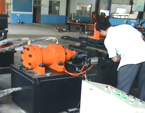 KH-140型液壓角鋼開合角機