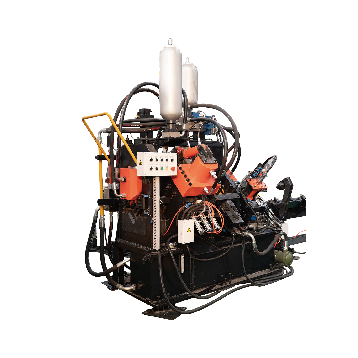 YJX-1010新型高速數(shù)控角鋼沖孔打字剪切生產(chǎn)線